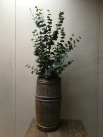 Prachtige grote eucalyptus plant imitatie kunst decoratie 120 cm