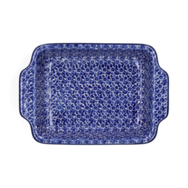 Bunzlau Castle Baking Dish 700 ml - Indigo - bordje