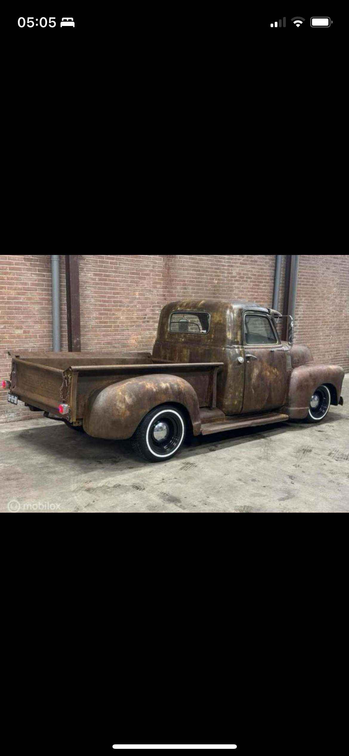 Chevrolet oldtimer 3100 shortbed pick up 350 5,7 V8