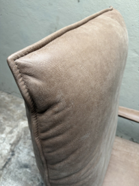 Prachtige stoere leren relax fauteuil relaxfauteuil lounge met accu stoer landelijk modern industrieel