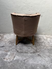 Aura Peeperkorn Eetkamerstoel Dirkje | Chestnut | H76xB63xD62 cm