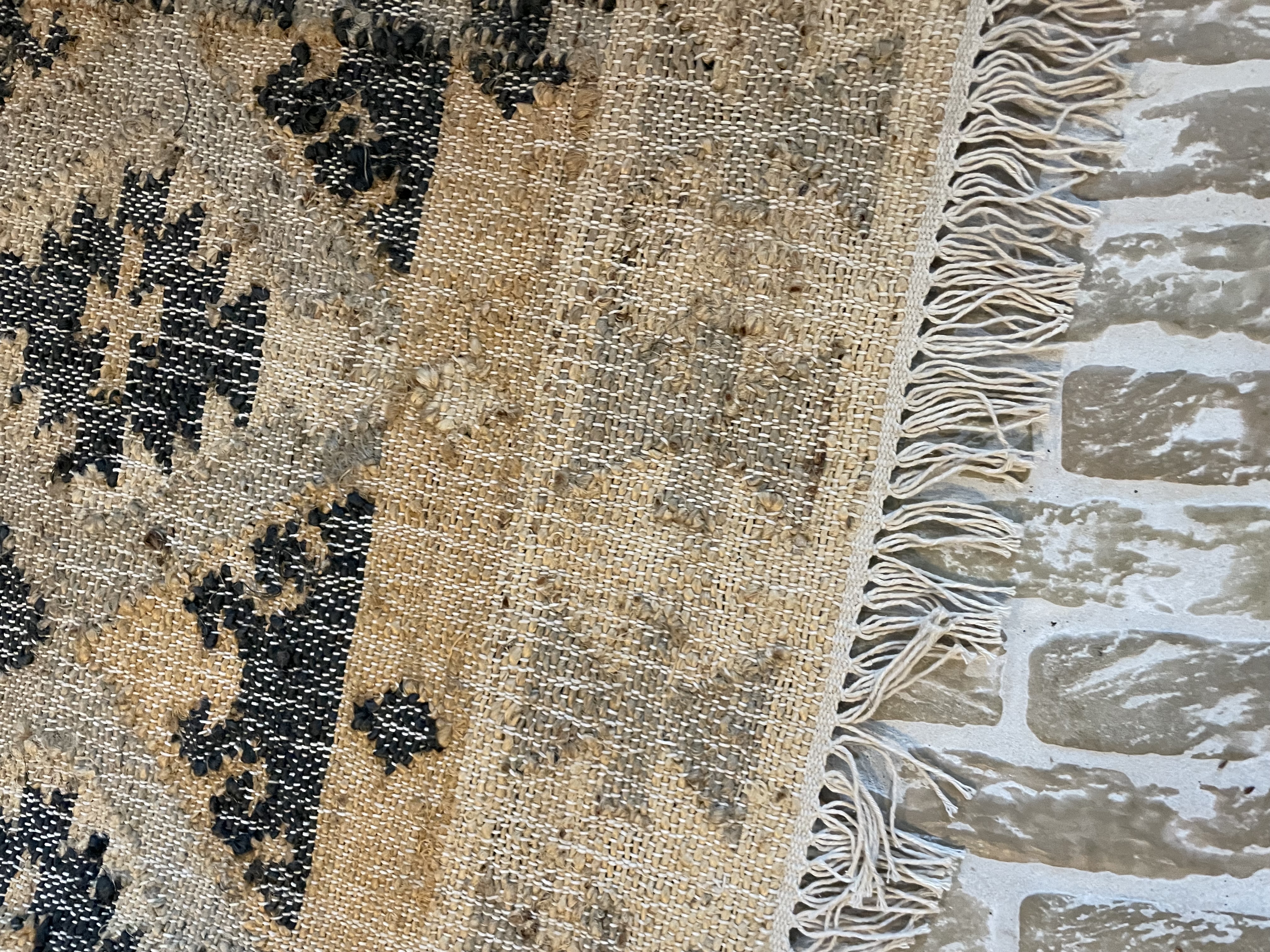 Kelim kleed kleedje vloerkleed tafelkleed 190 x 126 cm vintage landelijk stoer sober