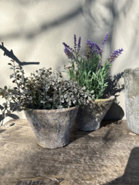 Bosje groen groendecoratie grijs grey green vergrijsd struikje 27 cm kunst plantje takje