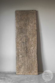 Heel gaaf vergrijsd doorleefd houten werkblad tafelblad deur workmate 203 x 67 x 4 cm landelijk stoer robuust vintage industrieel