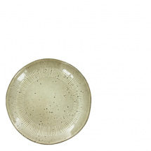 Lifestyle Enzo Sand serving Plate 33 x 3 cm schaal serveer onder bord bordje schaaltje kom kommetje bakje stoneware