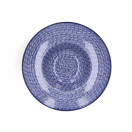 Bunzlau Castle Plate for Pasta  Ø 25 cm - Waves