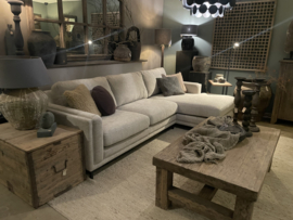 Urban sofa quinn lounge hoekbank loungebank linnen look landelijk stoer modern