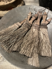 Vergrijsd houten kwast decoratie landelijk stoer