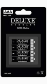 Deluxe AAA batterij voor LED KAARS 4 stuks