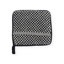 Bunzlau Castle Pannenlap Small Check - Black