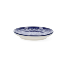 Bunzlau Castle Teabag Dish Round - Midnight Blue