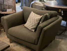 SITS Prachtige grote fauteuil lounge stoel loveseat sits echt heerlijk comfort landelijk Scandinavisch