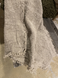 Shabby plaid 200x98 doek landelijk sober handdoek theedoek decoratie lap stof