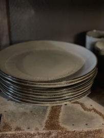 Lifestyle Enzo Sand diner Plate 27 x 3 cm schaal diner bord bordje schaaltje kom kommetje bakje stoneware