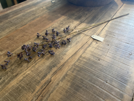 Imitatie tak decoratie warm paars decoratietak bloem kunst
