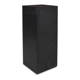 Grote zwarte metalen sokkel zuil pilaar kolom kolom pilaster console 50 x 50 x H120 cm