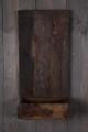 Oud houten wandrek schap rek rekje van oude brickmal baksteenmal B34 X H60 x D14 cm landelijk stoer vintage industrieel
