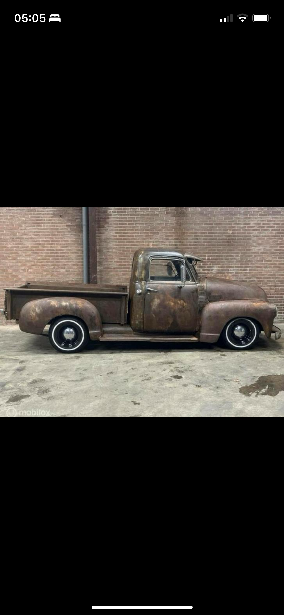 Chevrolet oldtimer 3100 shortbed pick up 350 5,7 V8