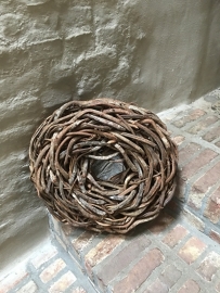 Stoere krans naturel 50 cm thick crazy vine rough robuust stoer grof landelijk