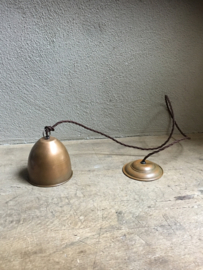 Koperen hanglamp lamp lampje koper kapje Tierlantijn Frezoli Fonte