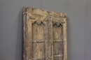 Prachtige grote oude houten deur poort paneel 177 x 79 x 7 cm wandpaneel decoratie landelijk stoer oosters