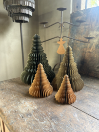 Paper kerstboom nude gold S BLOOM