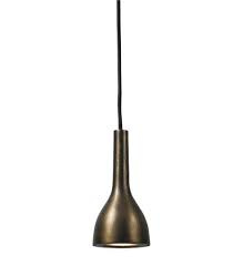Tulipi Frezoli donker messing hanglamp