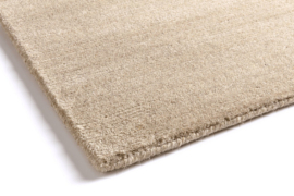 Handgeknoopt uni taupe