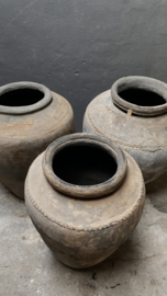 Grote oude kruik NR. 4 pot landelijk
