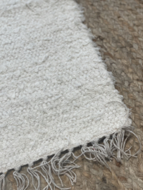 Stoere frisse deurmat badmat 90 x 60 cm mat kleed matje kleedje boho  landelijk stoer sober boho Ibiza