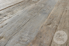 Vergrijsd houten salontafel landelijk strak 120 x 60 x H40 cm Texas SEP