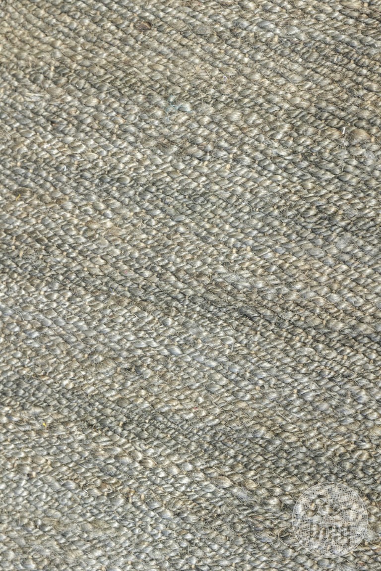 Nieuw grof handgeknoopt kleed tapijt vloerkleed loper 180 x 72 cm grey / naturel