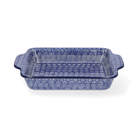 Bunzlau Castle Baking Dish 1200 ml - Lace - bordje