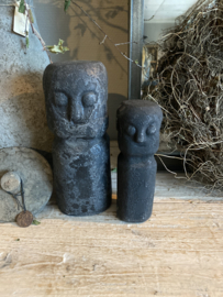 stenen poppetjes poppetje zwart grijs antraciet steen stoer landelijk robuust