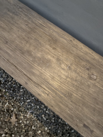 Hele stoere robuuste tafel salontafel bank 123 x 45 x H37 cm landelijk