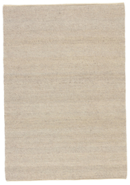 Groot vlakgewoven 100 % vervilt wol vloerkleed kleed carpet karpet beige 200 x 300 cm