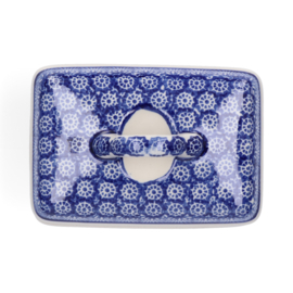 Bunzlau Castle Butter Dish Rectangular - Lace - boter boterkuip
