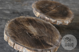 Houten kaarsenplateau plateau kandelaar landelijk stoer wood