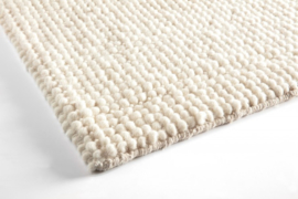 Groot vlakgewoven 100 % hennep vloerkleed kleed carpet karpet Ivory  240 x 170 cm
