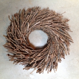 Nestkrans botay naturel 40 cm krans natuurlijk landelijk bruin
