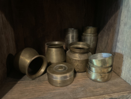 Grote Oude metalen bruidsbeker India bruidsbekers koper koperen beker
