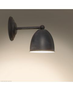 Conzone Frezoli Tierlantijn mat zwart wandlamp wandlampje