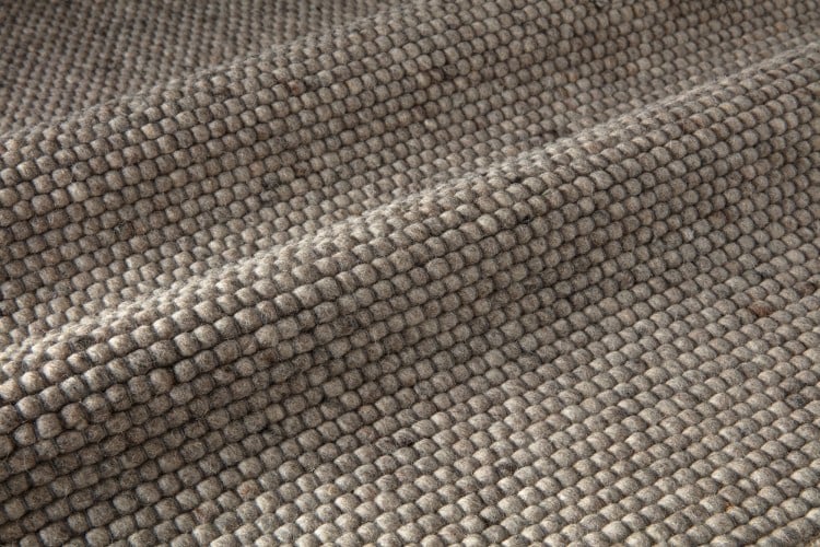 heel Metalen lijn andere Groot vlakgewoven 100 % vervilt wol vloerkleed kleed carpet karpet taupe 200  x 300 cm | 200 x 300 cm | 't Jagershuis
