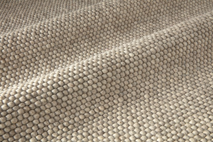 reservoir vegetarisch Graveren Groot vlakgewoven 100 % vervilt wol vloerkleed kleed carpet karpet beige  200 x 300 cm | 200 x 300 cm | 't Jagershuis
