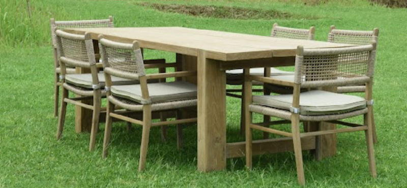 kader over het algemeen ticket Landelijke houten Tuintafel eettafel tafel 200x100 cm landelijk stoer |  tuinmeubelen serre veranda meubels | 't Jagershuis