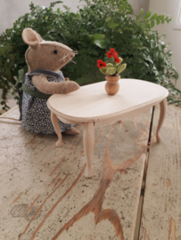 wooden table oval 13 x 7.5 cm