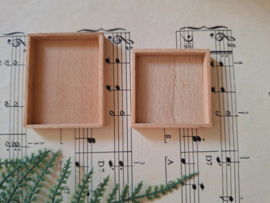 bakje lesmateriaal 3,2 x 4,2 cm