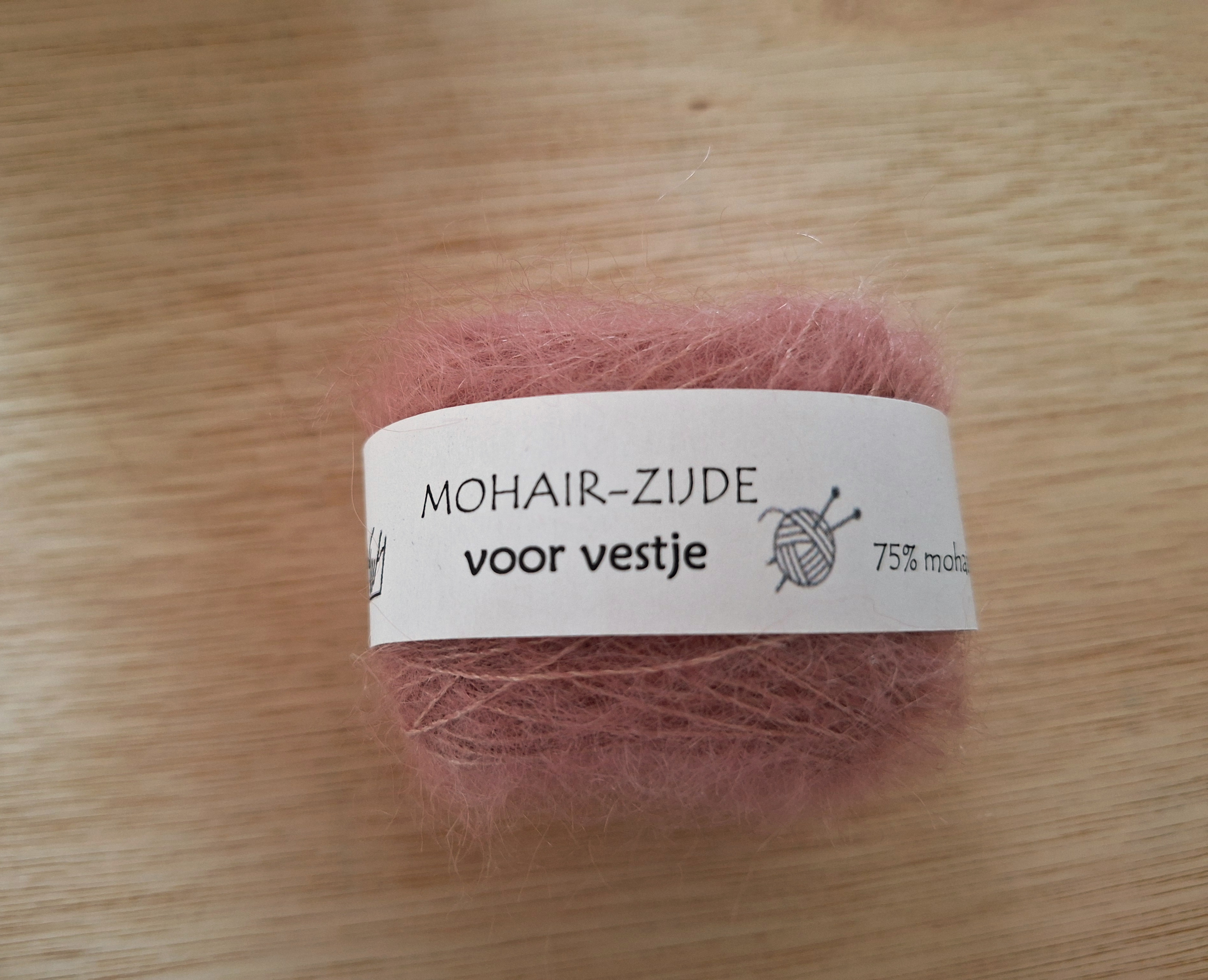 bolletje mohair zijde