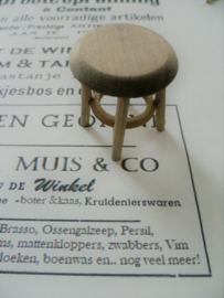 Wooden stool