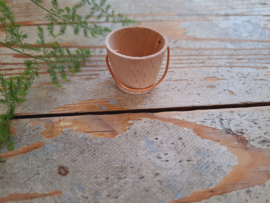 emmer naturel hout 3 cm